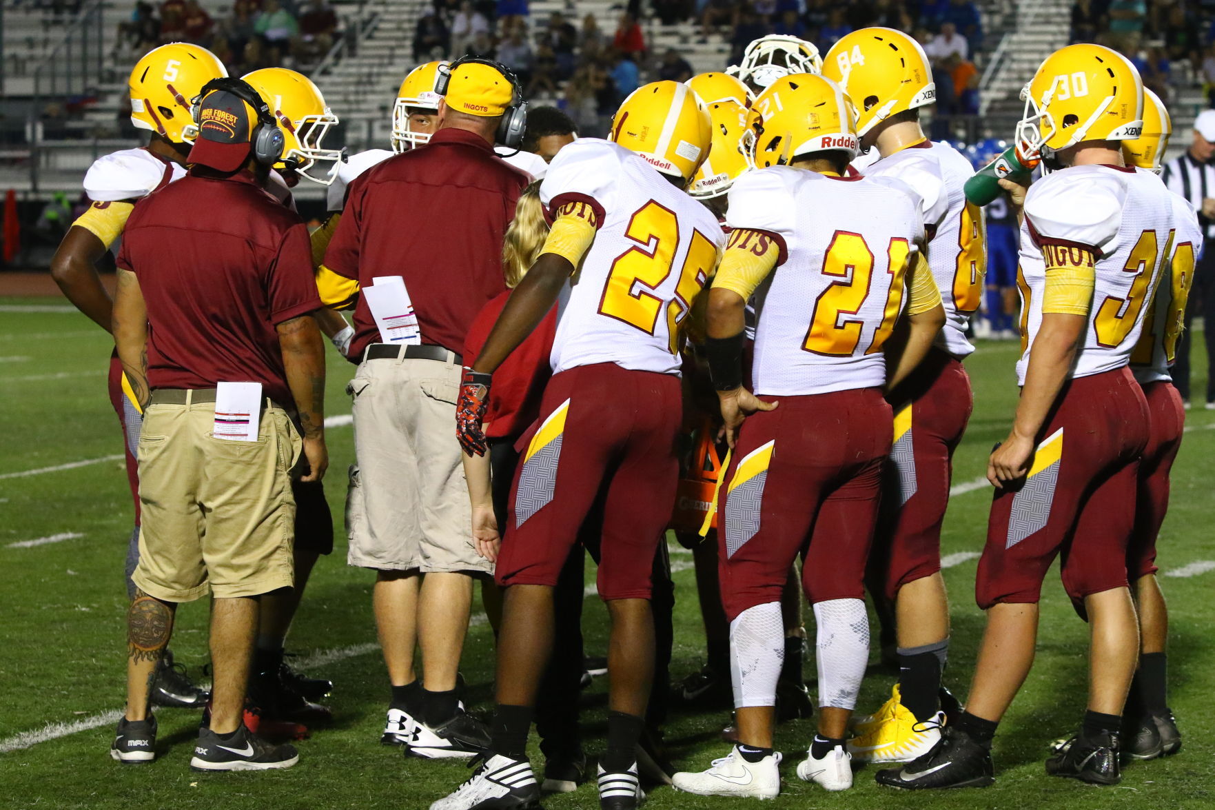 Gallery: River Forest vs. Boone Grove football (resume)